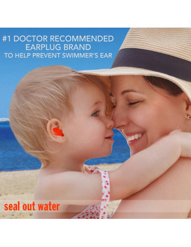 Tapones para Oídos de Silicona Moldable Mack's Niños 200 Pares