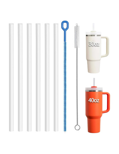 Popotes Reutilizables Yodamiack para Taza Stanley 40 oz y 30 oz