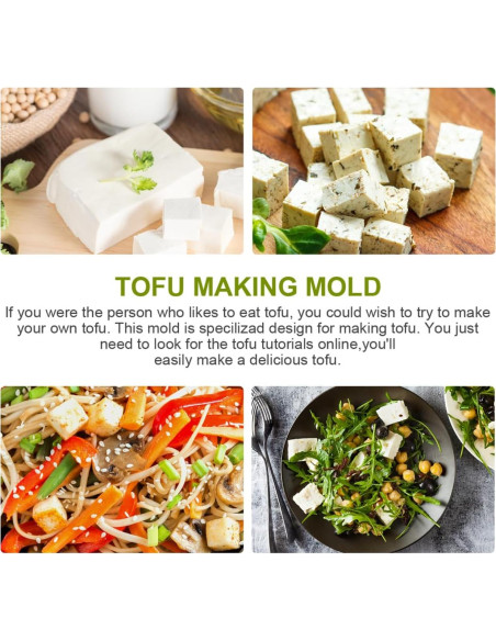 Molde de Tofu de Madera Hemoton 22.5x19.5x10.5 cm Ecológico