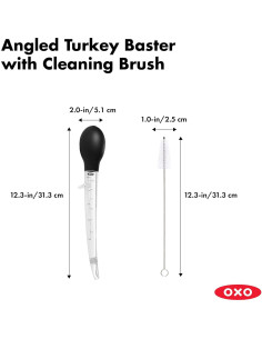 Bastidor Angulado OXO Good Grips con Cepillo de Limpieza 2