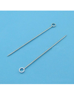 20 Palillos de Cóctel de Acero Inoxidable 11cm Reutilizables 2