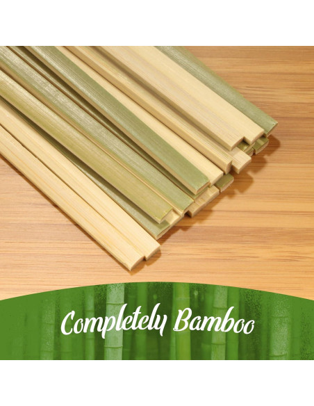 Palitos de Bambú BambooMN 25cm - 100 Piezas para Kebab