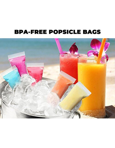 Bolsas Desechables para Paletas de Hielo Nature Pulito 100 Unidades