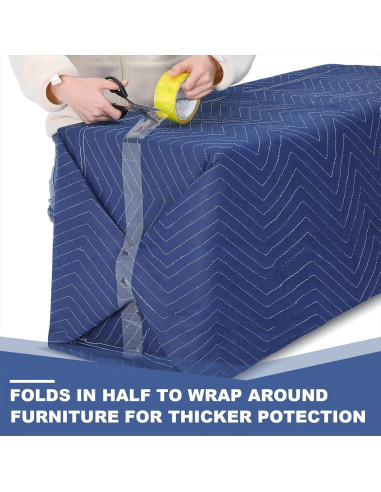 Manteles de Mudanza Peryiter 2 Piezas 243x203 cm 2 kg