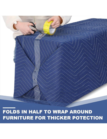 Manteles de Mudanza Peryiter 2 Piezas 243x203 cm 2 kg