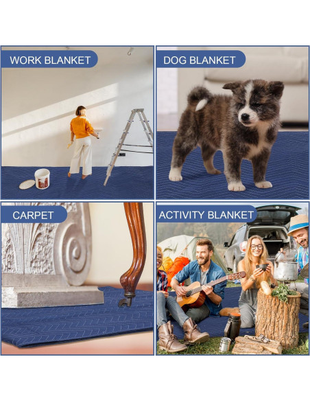 Manteles de Mudanza Peryiter 2 Piezas 243x203 cm 2 kg