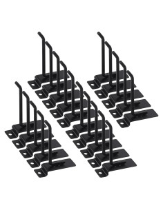 Ganchos de Slatwall Swpeet 10.16 cm 20 Pcs Alta Resistencia