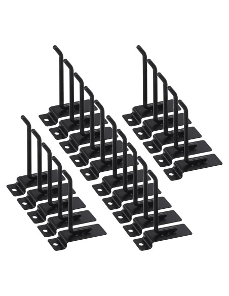 Ganchos de Slatwall Swpeet 10.16 cm 20 Pcs Alta Resistencia