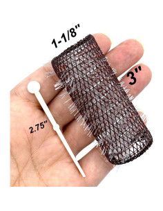 Rodillos de Cepillo Vintage Alazco 8 Piezas 7.62 cm 2