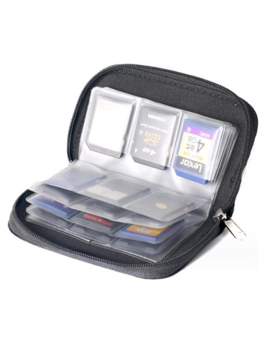 Funda de Almacenamiento para Tarjetas de Memoria Drhob - 22 Compartimentos