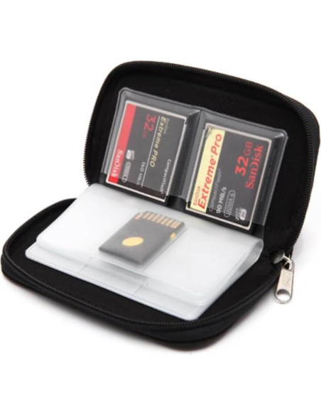 Funda de Almacenamiento para Tarjetas de Memoria Drhob - 22 Compartimentos