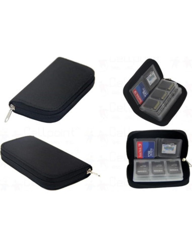 Funda de Almacenamiento para Tarjetas de Memoria Drhob - 22 Compartimentos