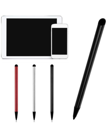 Set de 3 Plumas Estilográficas Rojas Fansoftiks para Pantallas Táctiles