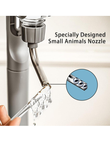 Botella de Agua para Mascotas TOKAYIFE 502ml Gris