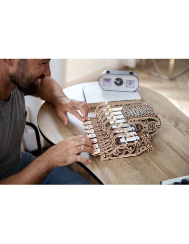 Rompecabezas 3D UGEARS Celesta Mecánica Musical - 573 Piezas