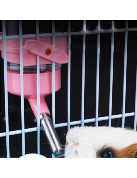 Botella de Agua para Hamsters Pssopp 125ml Sin Goteo