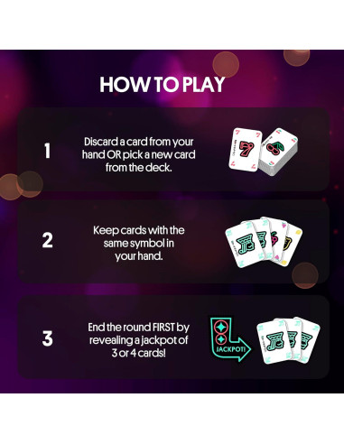 Juego de Cartas Estratégico Lucky Jack Foxmind para 2-6 Jugadores