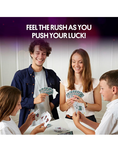 Juego de Cartas Estratégico Lucky Jack Foxmind para 2-6 Jugadores