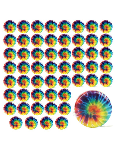 55 Yoyos Arcoíris de Metal Octaday para Fiestas y Regalos