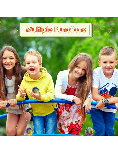 55 Yoyos Arcoíris de Metal Octaday para Fiestas y Regalos 55 Yoyos Arcoíris de Metal Octaday para Fiestas y Regalos