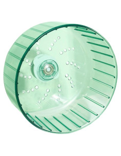 Rueda de Hámster Silenciosa Ipetboom 12 cm para Mascotas Pequeñas