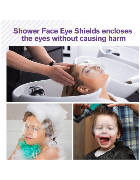 60 Protectores Faciales Desechables TOROKOM para Ducha