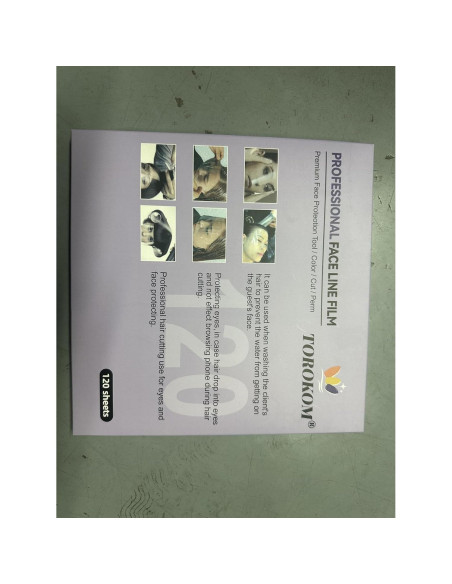 60 Protectores Faciales Desechables TOROKOM para Ducha