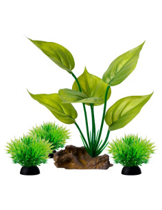 Plantas Plásticas para Acuarios Ameliade 15cm - 4 Unidades