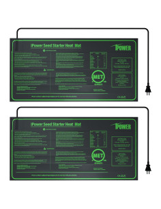 Almohadilla Calefactora para Plántulas iPower 25.4x50.8cm