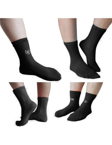Calcetines de buceo Neopreno Negro para Deportes Acuáticos