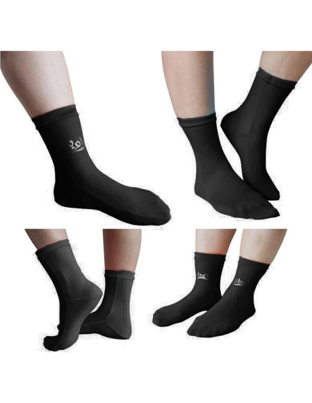 Calcetines de buceo Neopreno Negro para Deportes Acuáticos