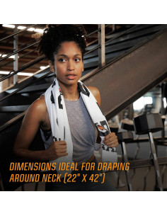 Toalla de Baño Gatorade Premium Sideline Bicolor 61x107cm 2