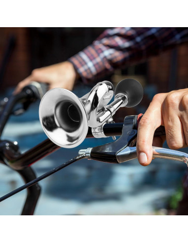 Trompeta de Bicicleta Coolrunner Retro de Metal 18 cm