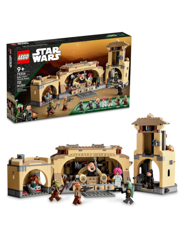 LEGO Star Wars Sala del Trono de Boba Fett 75326, 732 Piezas
