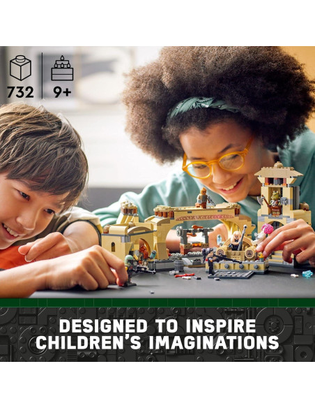 LEGO Star Wars Sala del Trono de Boba Fett 75326, 732 Piezas LEGO Star Wars Sala del Trono de Boba Fett 75326, 732 Piezas