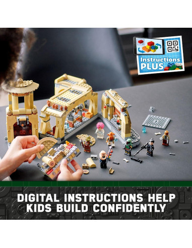 LEGO Star Wars Sala del Trono de Boba Fett 75326, 732 Piezas