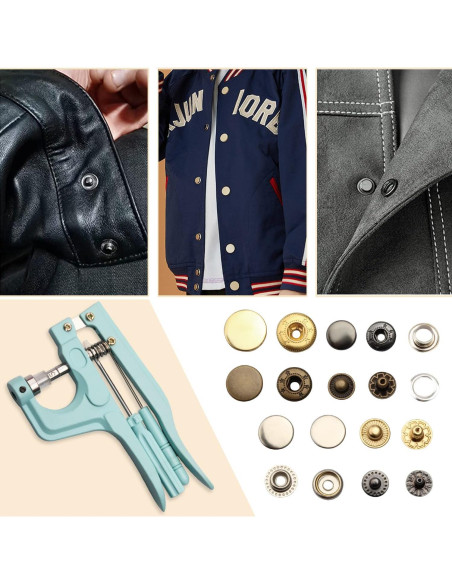 Kit de Broches de Costura Ryanwujiji con Alicates y 160 Piezas Kit de Broches de Costura Ryanwujiji con Alicates y 160 Piezas