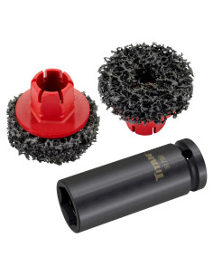 Kit de Limpieza de Cubos de Rueda Titan 51798 - 2 Pulgadas