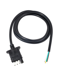 Conector de Remolque 4 Pines MECMO 5 Pies 18AWG Resistente
