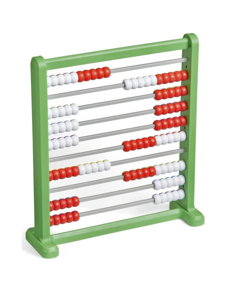Ábaco Doble Cara Hand2Mind para Matemáticas - 100 Cuentas