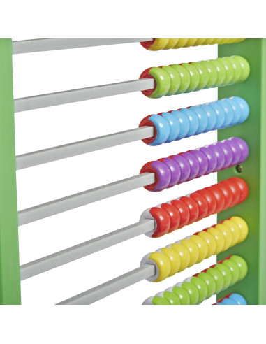 Ábaco Doble Cara Hand2Mind para Matemáticas - 100 Cuentas