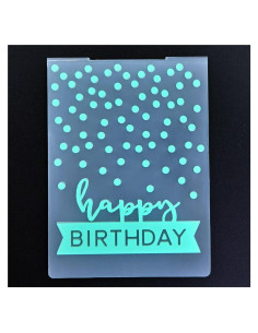 Plantilla de Embossing DDOUJOY para Tarjetas 10.5x14.5cm