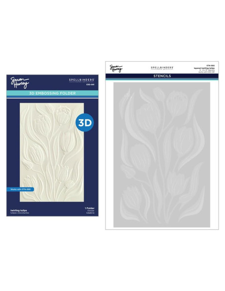 Paquete de Plantillas 3D Tulipanes Giratorios Simon Hurley Paquete de Plantillas 3D Tulipanes Giratorios Simon Hurley