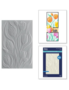 Paquete de Plantillas 3D Tulipanes Giratorios Simon Hurley 2