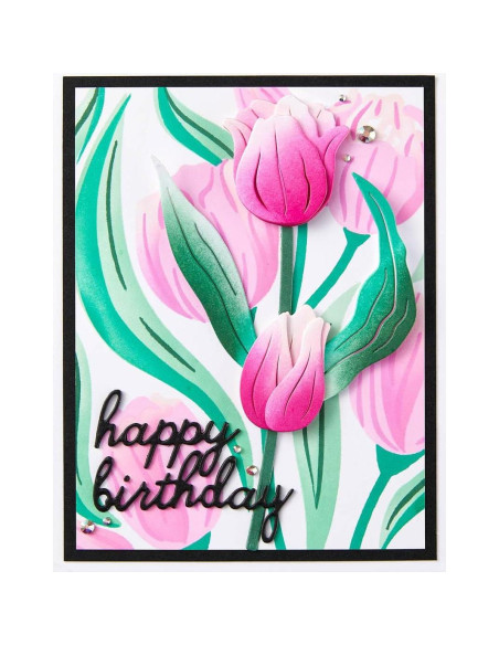 Paquete de Plantillas 3D Tulipanes Giratorios Simon Hurley Paquete de Plantillas 3D Tulipanes Giratorios Simon Hurley