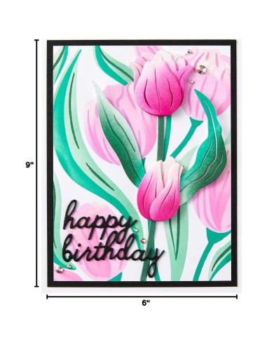 Paquete de Plantillas 3D Tulipanes Giratorios Simon Hurley