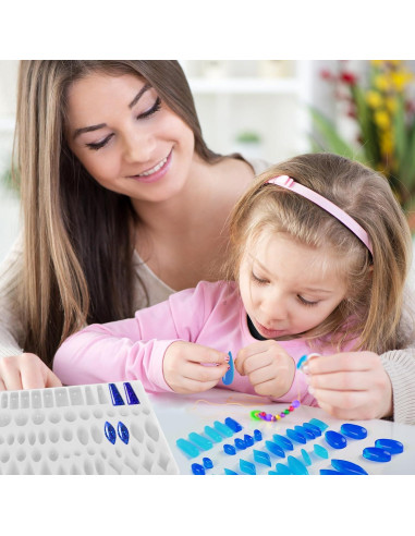 Moldes de Silicona para Pendientes ZQYSING 41 Formas DIY