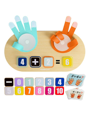 Juguete Educativo de Números TOP BRIGHT para Niños 3+