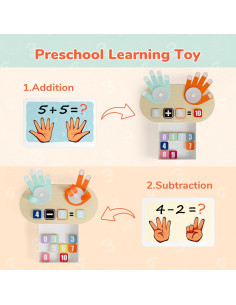 Juguete Educativo de Números TOP BRIGHT para Niños 3+ 2