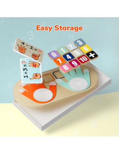 Juguete Educativo de Números TOP BRIGHT para Niños 3+